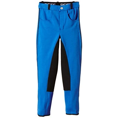 Image de PFIFF Enfant Pantalon d&#039;équitation Bleu FR: 12 ans (Taille Fabricant: 152 cm)