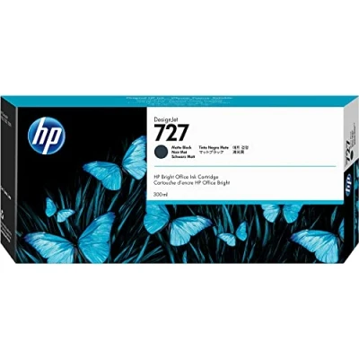 Image de HP 727 (C1Q12A) Noir Cartouche d&#039;encre