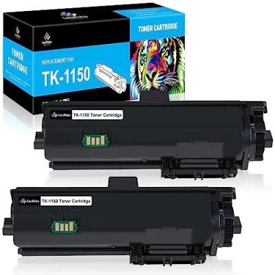 Image de LeciRoba TK 1150 pour Kyocera Toner TK1150 ECOSYS M2135dn M2635dn M2635dnw M2735dw P2200 P2235d P2235dn P2235dw P2235 Series (2 noir)