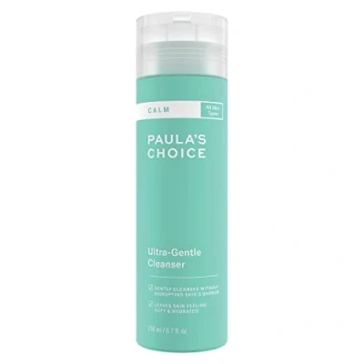Image de Paula&#039;s Choice CALM Nettoyant Extra Doux Démaquillant, Hydrate et Adoucit Visage Élimine les Impuretés Rougeurs Adapté aux Peaux Sensibles avec Glycerine Tous Types de 198 ml