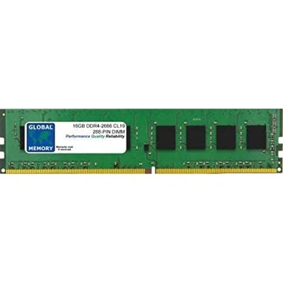 Image de 16Go DDR4 2666MHz PC4 21300 288 PIN DIMM MÉMOIRE RAM POUR ORDINATEURS DE BUREAU CARTES MERES