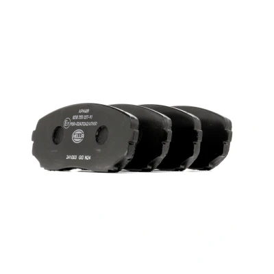 Image de HELLA 8DB 355 037 911 Jeu de plaquettes frein non préparé pour indicateur d&#039;usure avec accessoires MITSUBISHI: OUTLANDER 3, Eclipse Cross
