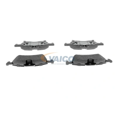 Image de VAICO V20 8128 Jeu de plaquettes frein Q+, Première Monte Essieu arrière préparé pour indicateur d&#039;usure, contact signal d&#039;usure exclu