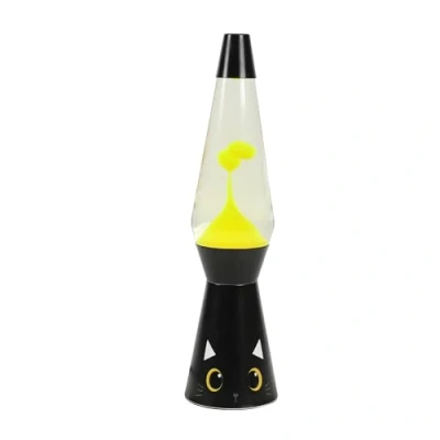 Image de I TOTAL Lampe à Lave Magma &amp; Glitter (BLACK CAT)