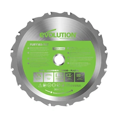 Image de Evolution LAMFURY1 Lame multi matériaux , Vert, 185 mm