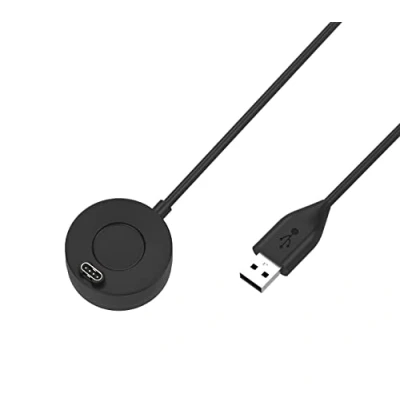 Image de TiMOVO Chargeur Compatible avec Garmin Venu3/Venu 3S/Fenix 5/Fenix 6, Station de Charge Câble Chargement USB, Support pour Fenix 5/5S/5X/Fenix 6/6S/6X/Forerunner 935/245, Noir