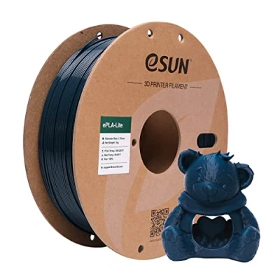 Image de eSUN PLA Lite Filament 1.75mm, Modifié Imprimante 3D PLA, Précision Dimensionnelle +/ 0.03mm, 1KG Bobine (2.2 LBS) d&#039;impression pour 3D, Vert