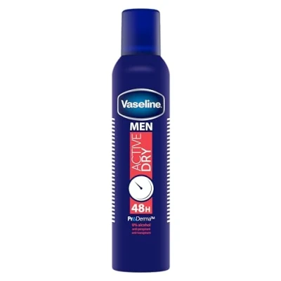 Image de Vaseline Men Active Dry 48h 250 ml