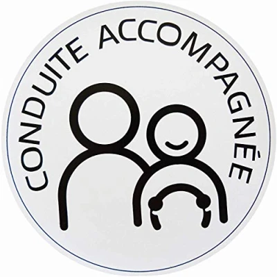 Image de SAFIRMES Disque Conduite accompagnee electrostatique ADNAuto