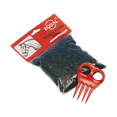 Image de Premiere Elastiques crinière avec tresse combka One Size Noir