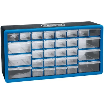 Image de Draper 12015 Module de rangement 30 tiroirs (Import Grande Bretagne), Bleu