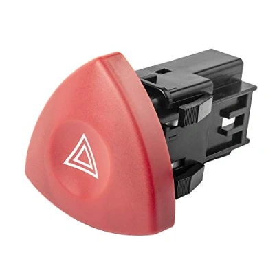 Image de YAOPEI Bouton Warning Trafic 2 Interrupteur Feux de Détresse Rouge pour Espace Laguna Vivaro Primastar 8200442724