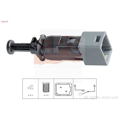 Image de EPS 1.810.150 Interrupteur des feux de freins mécanique Made in Italy OE Equivalent RENAULT: MASTER 2 Kasten, Pritsche/Fahrgestell, CLIO 3