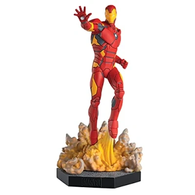 Image de Eaglemoss Figurine Iron Man Pose de Bataille échelle 1:18 MVSEN001 Multicolore