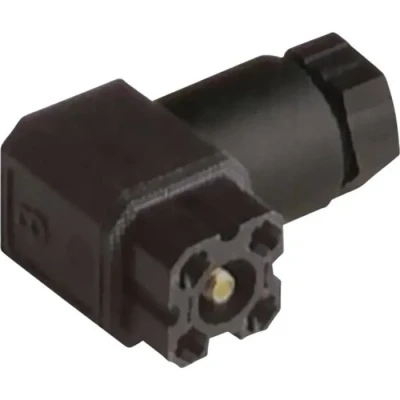 Image de Connecteur pour tension de commande série G Hirschmann 4 W 1 F 932 157 100 noir Pôle:4 pc(s)