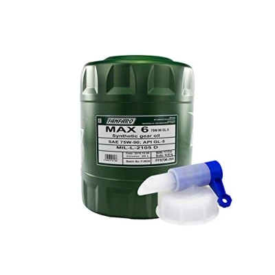 Image de FANFARO MAX 6 75W 90 GL 4/ 5 API 20 l avec robinet