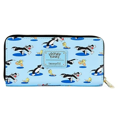 Image de Loungefly x Looney Tunes Tweety and Sylvester Zip Around Wallet