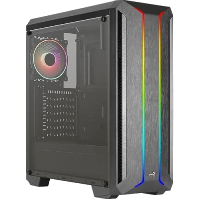 Image de Aerocool Skyline A BK v2 Midi Tower Noir Neuf