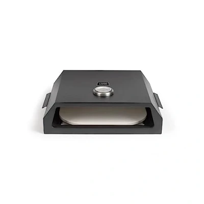 Image de Livoo Four a pizza pour barbecue GS149 thermomètre intégré, 33.5 x 27.5 cm, pelle incluse