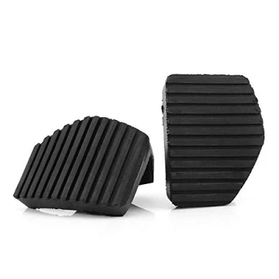 Image de 2pcs Couvercle en Caoutchouc de Pédale d&#039;Embrayage Couvre Frein Repose Pieds