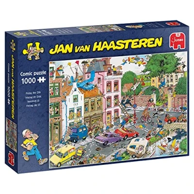 Image de Jumbo JAN VAN Haasteren Friday PCS Puzzle pour enfants, Taille: One Size, Multi coloured