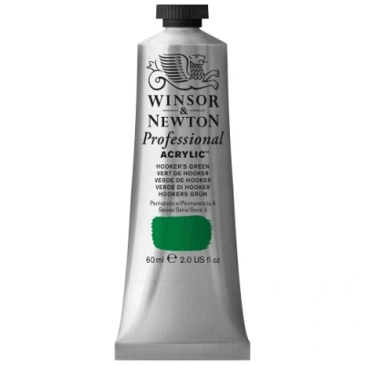 Image de Winsor &amp; Newton Professional Acrylique Tube 60ml 311 Vert de Hooker
