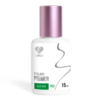 Image de LOVELY Primer pour extensions de cils 15ml, Aloe Vera Extension d&#039;adhérence une tenue prolongée Liquide le prétraitement l&#039;application