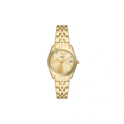 Image de Montre Femme Fossil ES5338 Acier inoxydable Doré Etanche 5 ATM