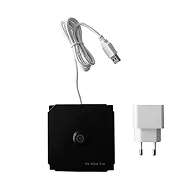Image de Zafferano Base de recharge magnétique sans fil pour Poldina Pro et Mini Lampe led portable à variateur d&#039;intensité Couleur noire LD0350RB