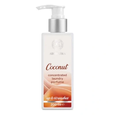 Image de Parfum de Linge Concentré Coco 200ml Fragrance noix Сoco Lessive Longue Durée Liquide pour Machine à Laver Désodorisant le