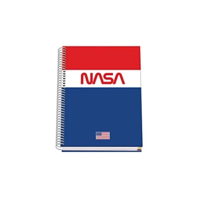 Image de DOHE Carnet A5 (Couverture doublée Intérieur 5 mm) Nasa Flag