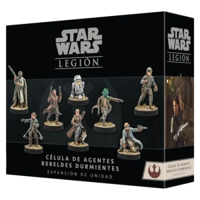 Image de Atomic Mass Games Star Wars Légion : Cellule d&#039;agents Rebelles endormis Extension de Miniatures À partir 14 Ans 2 Joueurs 1 à Heures par Partie Espagnol