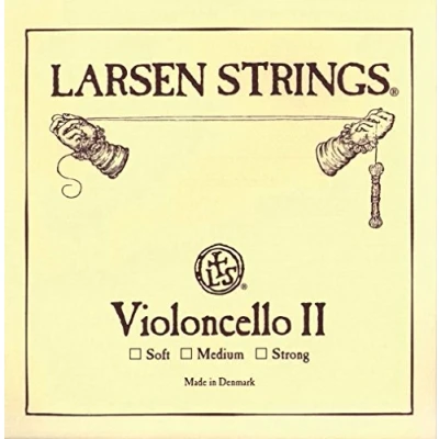 Image de Larsen Saiten für Cello Ré Acier chromé II 4/4; Soft