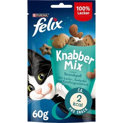 Image de Felix KnabberMix friandises pour Chat, Lot de 8 (Sachet x 60 g)