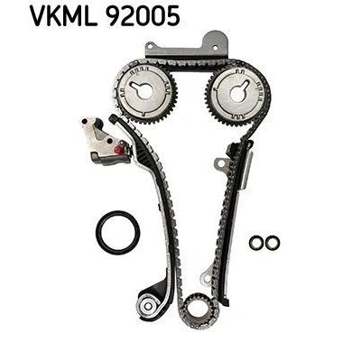 Image de SKF VKML 92005 Jeu de distribution à chaînes Chaîne faible bruit, fermée, dents NISSAN: Almera II 3/5 portes