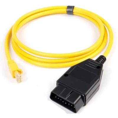 Image de Câble Ethernet OBD OBDII Rj45 ENET pour codage d&#039;interface 2m compatible G F Series (fin)