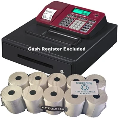 Image de eposbits® Marque rouleaux de Casio se S100 ses100 ses 100 rouge Caisse enregistreuse Grand tiroir ? 10