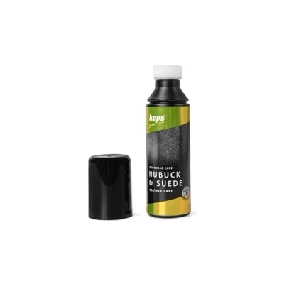 Image de KAPS Rénovateur Daim &amp; Velours Liquide Soin Chaussures Cuir Ravive le Nubuck Suede et Toutes les textiles en Plusieur Couleurs 75ml, 129 Marron Clair