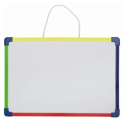 Image de MAUL Tableau blanc MAULfun 24x35cm magnétique à accrocher pour le bureau et home office portable écrire, peindre, dessiner Inscriptible des deux côtés Multicolore