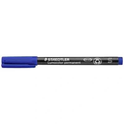 Image de Marqueur permanent Staedtler 313 3 Lumocolor bleu forme ronde 0.4 mm (max) 1 pc(s)