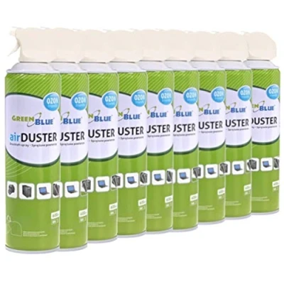 Image de GreenBlue GB600 air Duster 9x600ml Nettoyage atomiseur spray nettoyant pour comprimé ozone amical OFFICE CLEAN (9)