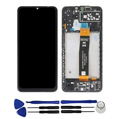 Image de OYOG Ecran pour Samsung Galaxy A04s SM A047F A047F/DS Vitre Tactile LCD Assemblé Complet sur Châssis Remplacement Noir