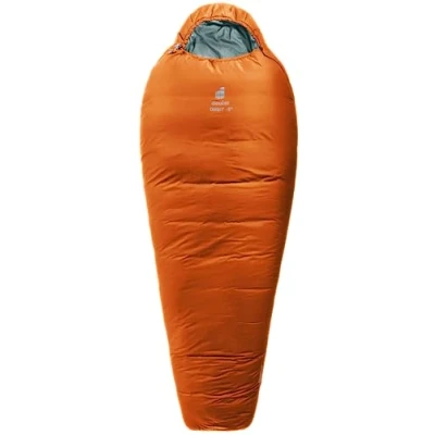 Image de deuter Orbit 5 SL Sac de Couchage Zip Left, Chestnut Sage, Slim Line