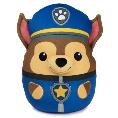 Image de GUND Paw Patrol Chase Squish Plush, Jouet Officiel de The Hit Cartoon, Squishy Stuffed Animal for Ages 1 and Up, 8&quot;