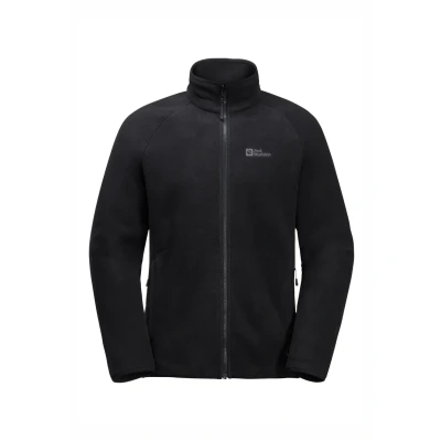 Image de Jack Wolfskin Waldsteig FZ Veste polaire, Homme, Taille: Medium, Black