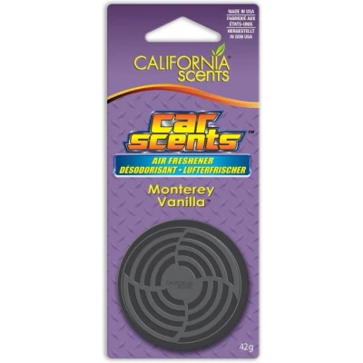 Image de California Scents CS HANGER MONTEREY VANILLA CCSPK004 Désodorisant conteneur métallique