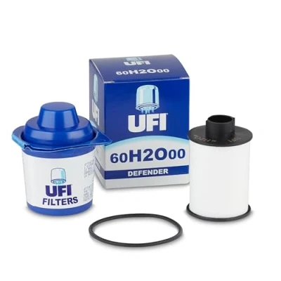 Image de UFI Filters, Filtre Diesel 60.H2O.00, à Carburant de Remplacement, Adapté aux Voitures, Applicable sur Divers Modèles tels que Citroën, Fiat et Peugeot