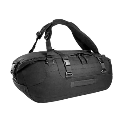 Image de Tasmanian Tiger TT Duffel sac de voyage tactique pour homme 45 l avec fonction à dos et système Molle, verrouillable, volume l, Noir