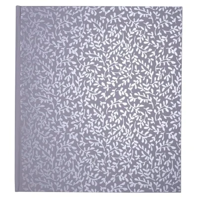 Image de Exacompta Réf. 16365E 1 Album photo livre Authentik 300 photos 60 pages blanches format 29 x 32 cm couverture recouvert de papier enduit couleur bleu gris
