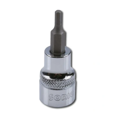 Image de SONIC 8244805 Clé à douille 3/8 Héxagonal extérieur DIN 3120 5 mm Acier chrome vanadium